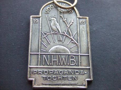 N.H.W.B.(Noord-Hollandse Wandelbond) Propagandatocht 1972 (zangvogel zingt in het ochtendgloren)
